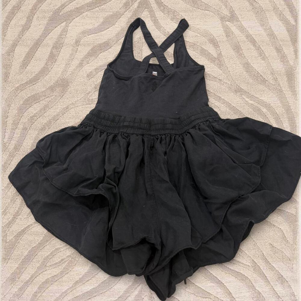Black athletic romper from Free People Movement - Picture 4 of 8
